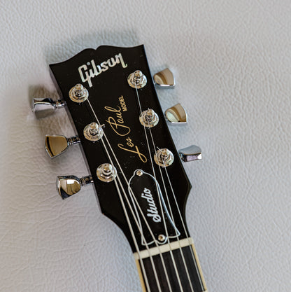 2024 Gibson Les Paul Studio Session – Cobalt Burst w/ Flame Top, Bound Board & OHGB