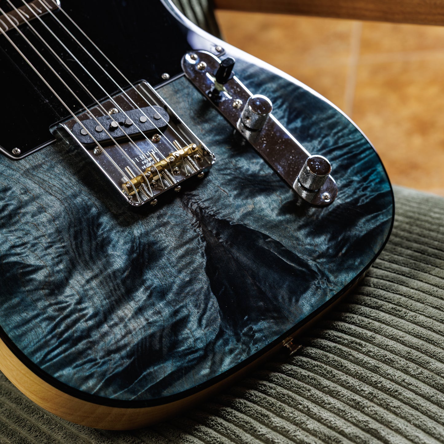 Fender Rarities Series Quilt Maple Top American Original '60s Telecaster with Maple Fretboard 2019 - Blue Cloud Burst