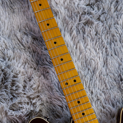 Fender Modern Player Starcaster Guitar 2014 - 2017 - Aged Cherry Burst