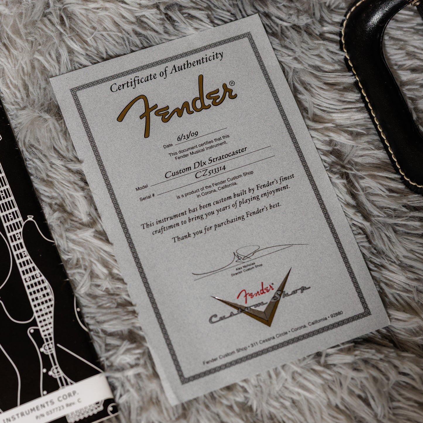 Fender Custom Shop Custom Deluxe Stratocaster