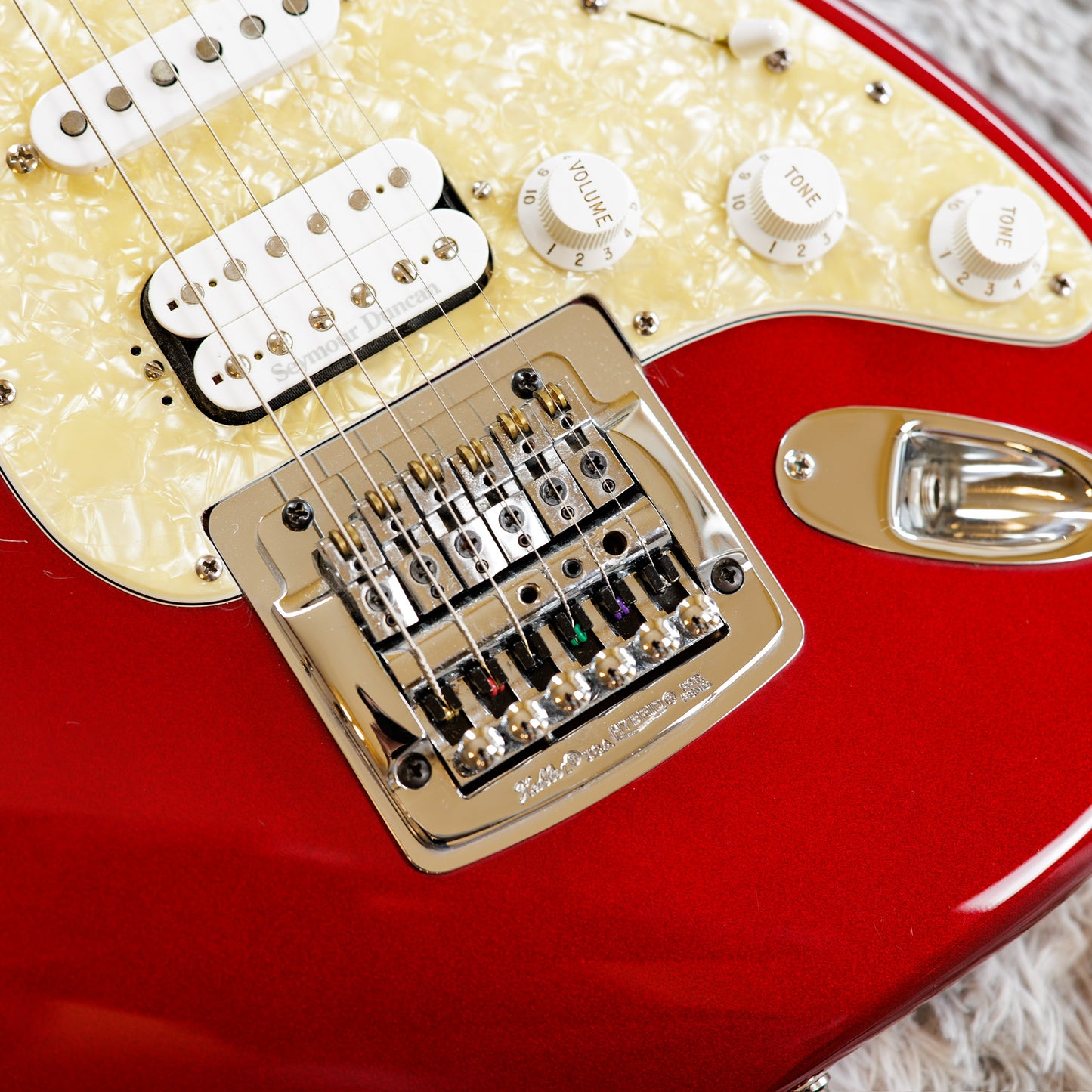 RARE Fender American Floyd Rose Classic Stratocaster Special HSS with Rosewood Fretboard 1999 - 2003 - Candy Apple Red