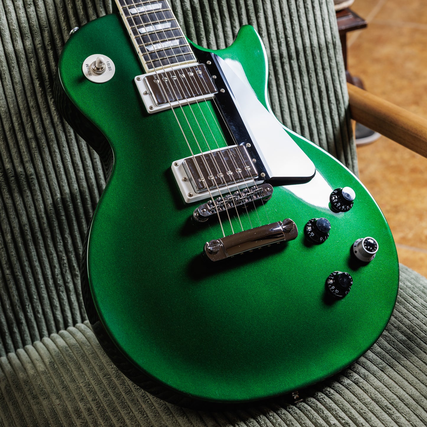 Gibson Les Paul Studio Robot Limited Edition with Ebony Fretboard 2008 - Metallic Green