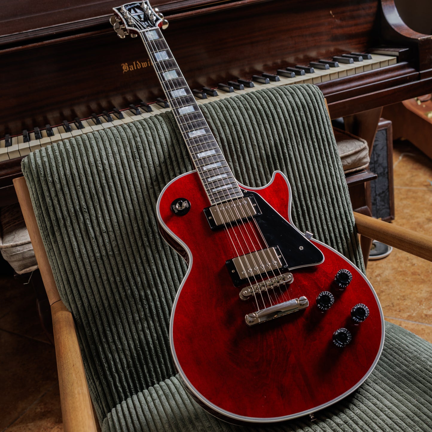 Gibson Les Paul Custom 2019 - Present - Wine Red