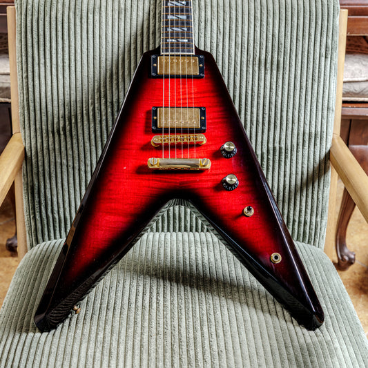 Gibson 50th Anniversary Flying V 2008 - Brimstone Burst