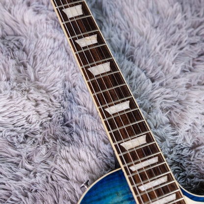 STUNNING Gibson Les Paul Traditional Pro V 2024 - Ocean Water Perimeter