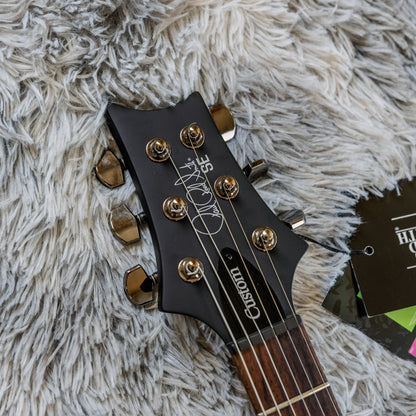 Minty PRS SE Custom 24-08 Poplar Burl Limited Edition 2025 - Charcoal Cherry Midnight Burst