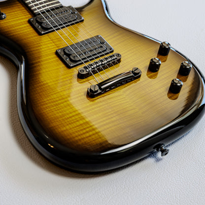 Carvin SC90 - Tobacco Burst - Neck Through construction
