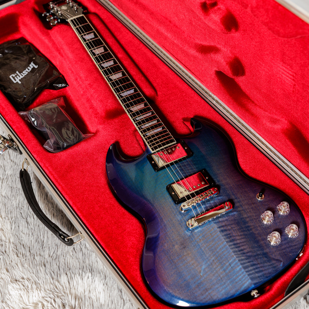 Gibson SG Modern 2021 - Blueberry Fade