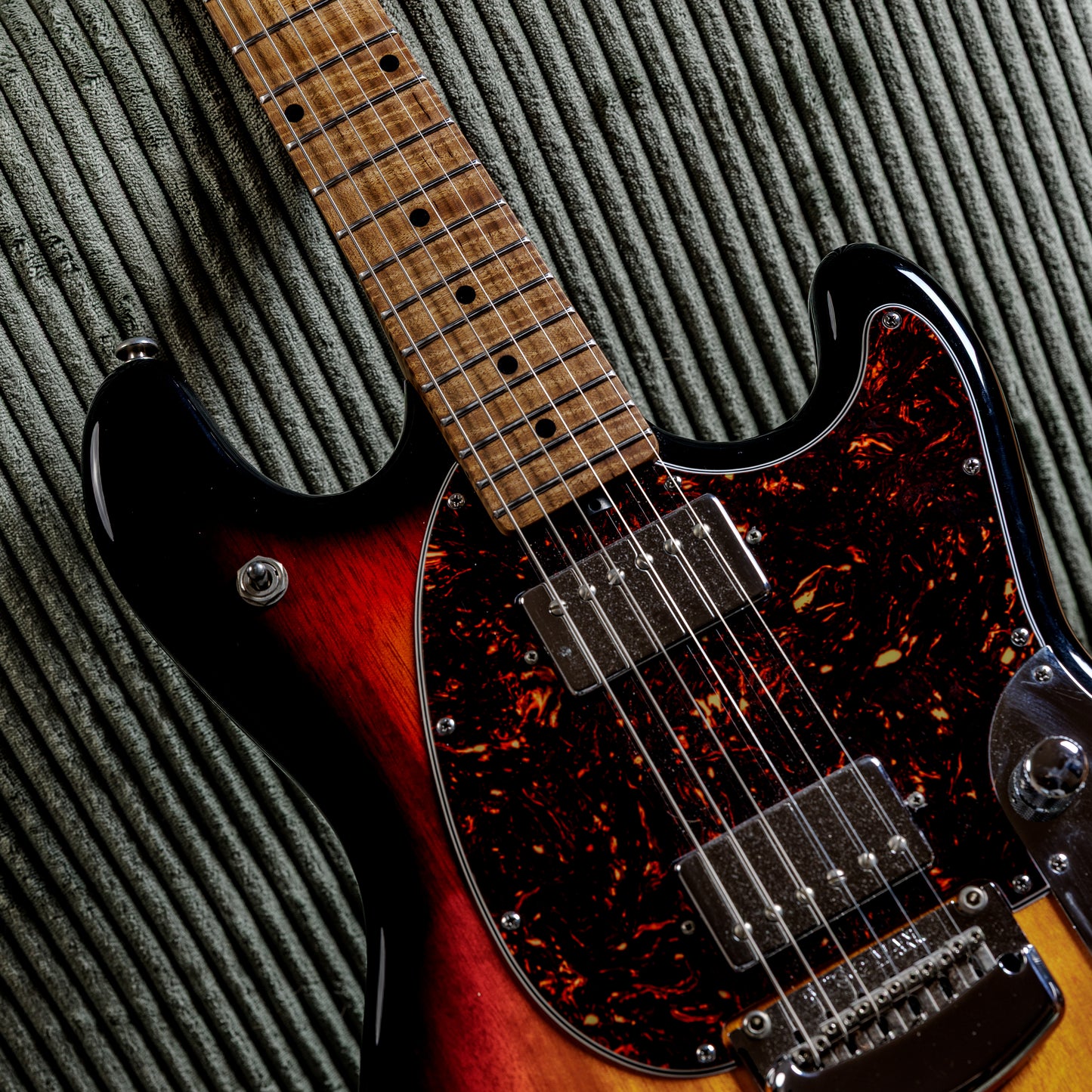 Ernie Ball Music Man StingRay RS with Maple Fretboard 2018 - 2020 - Burnt Amber