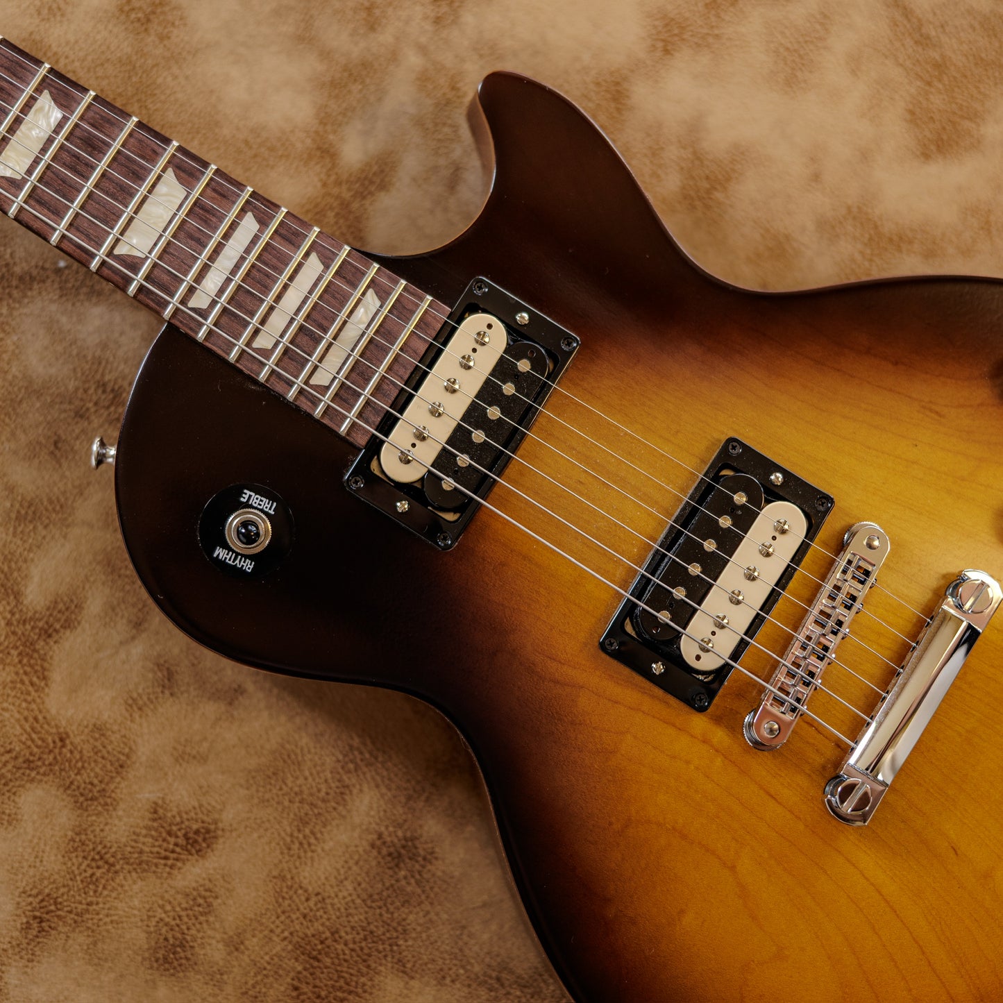 Gibson Les Paul Future Tribute with Min-ETune Robot Tuners 2013 - Vintage Sunburst