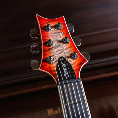 PRS SE Custom 24-08 Quilt 2025 - Present - Charcoal Cherry Burst