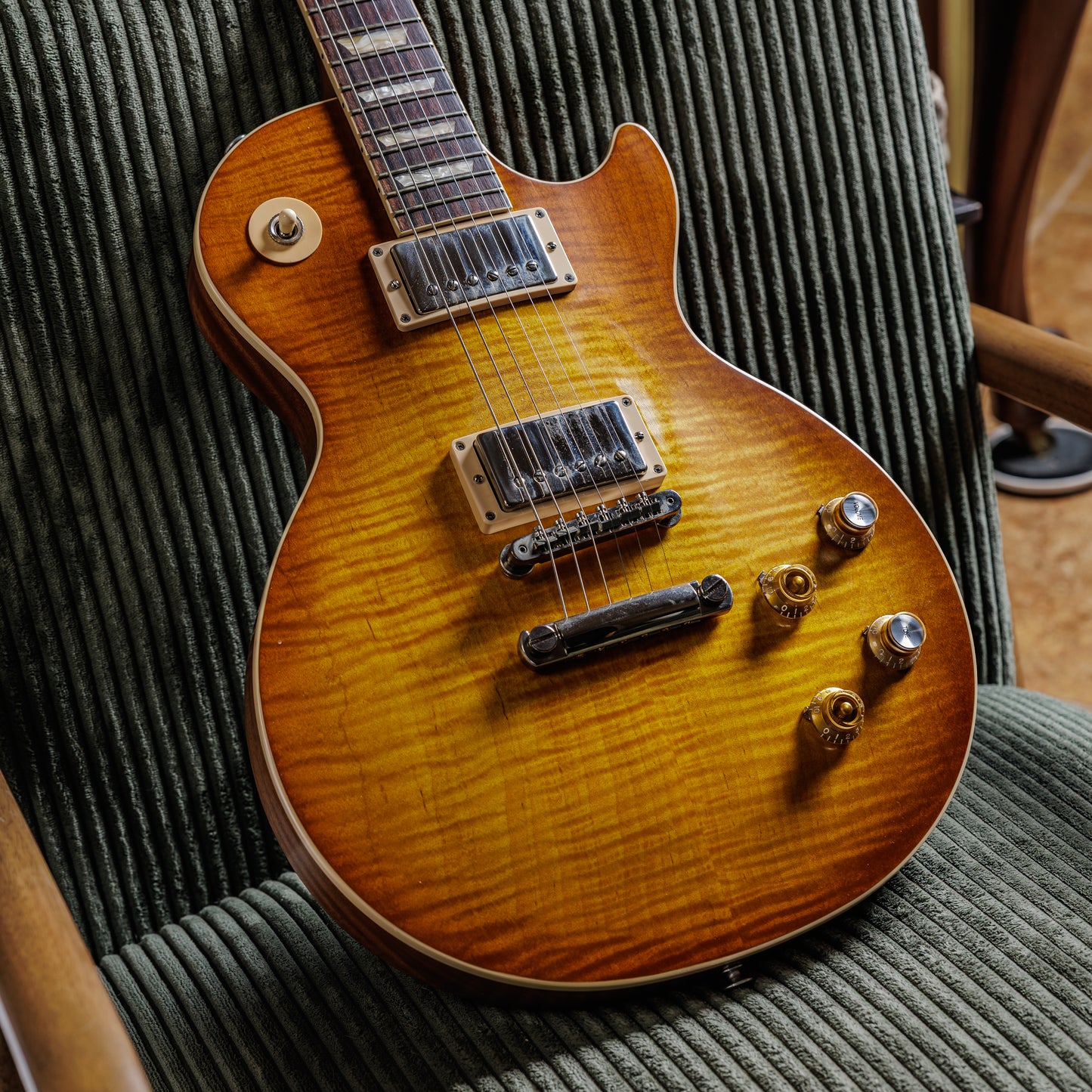 Gibson Kirk Hammett "Greeny” Les Paul Standard﻿﻿ 2023 - Present - Greeny Burst