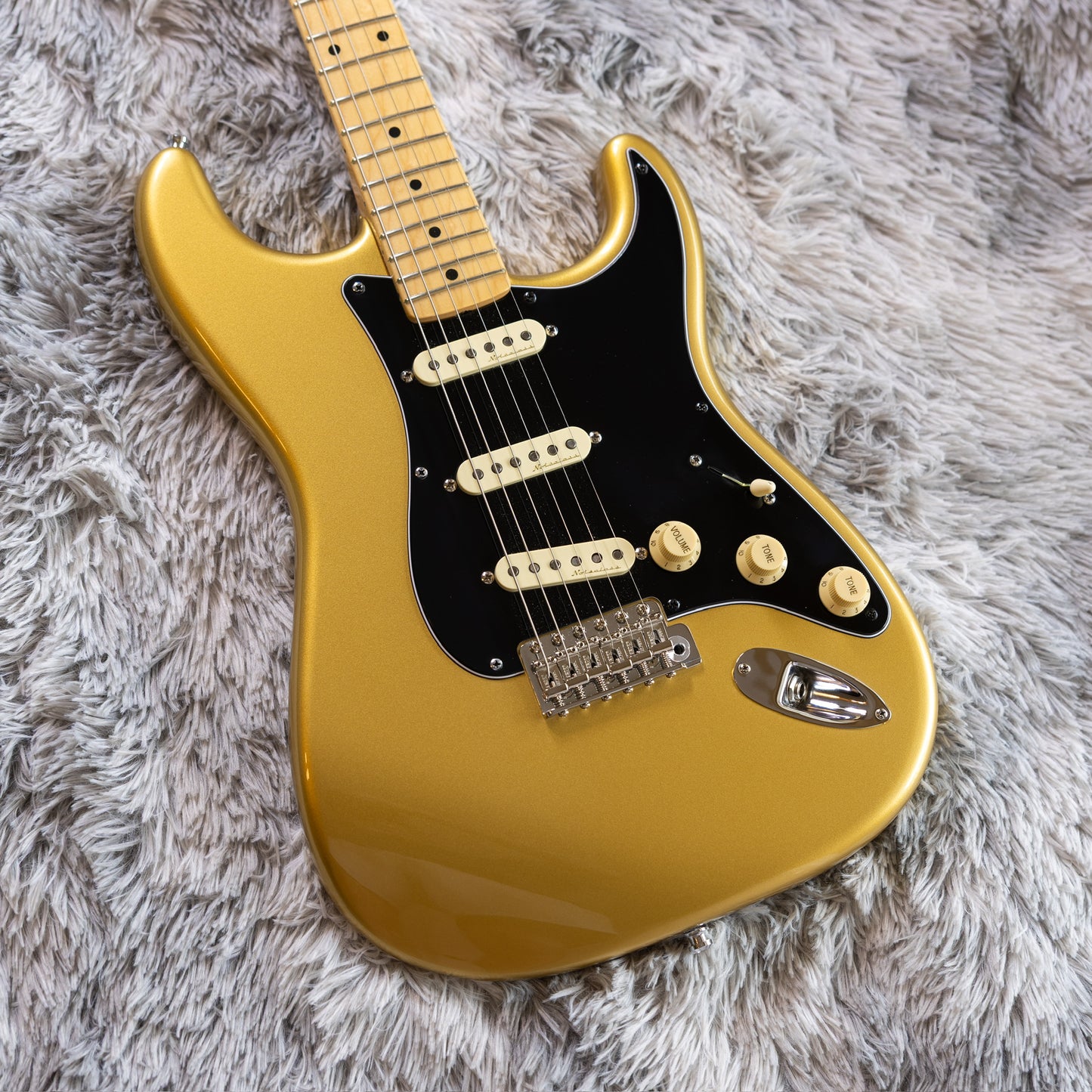 Fender American Original '50s Stratocaster with Maple Fretboard 2018 - 2021 - Aztec Gold