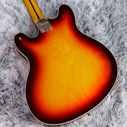 Fender Modern Player Starcaster Guitar 2014 - 2017 - Aged Cherry Burst