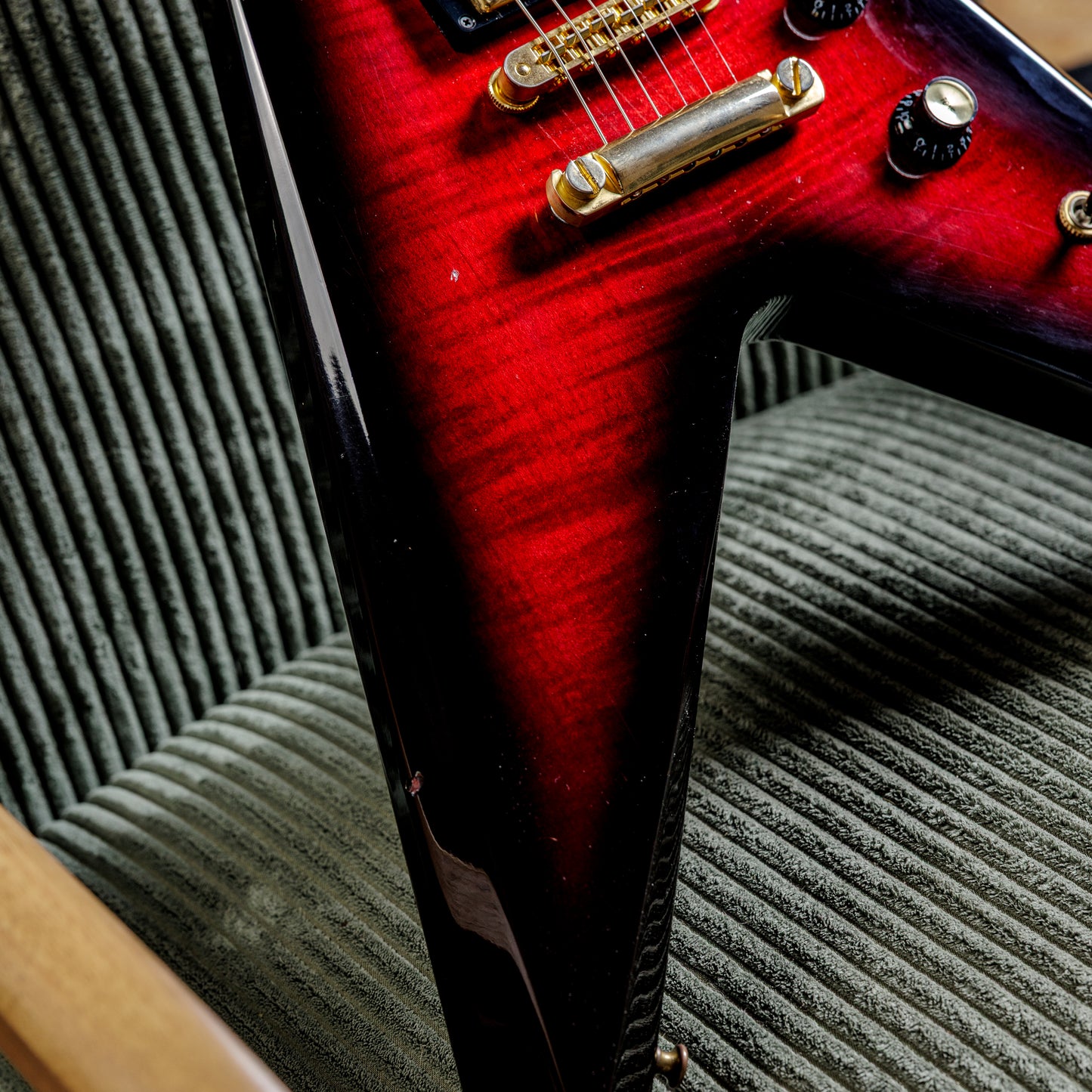 Gibson 50th Anniversary Flying V 2008 - Brimstone Burst