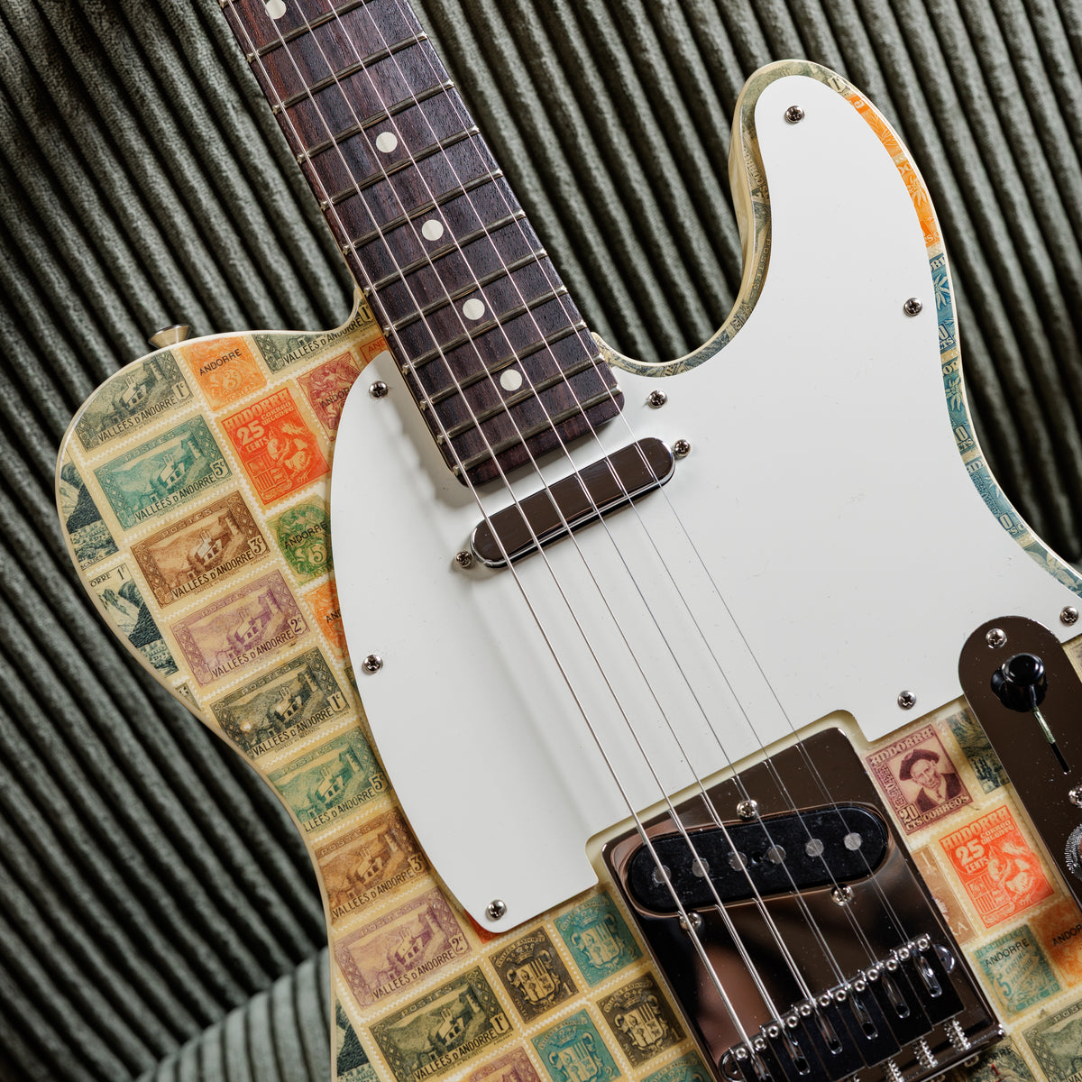 Fender Custom Shop Andy Mooney Telecaster 2021 - World Stamp Andorra