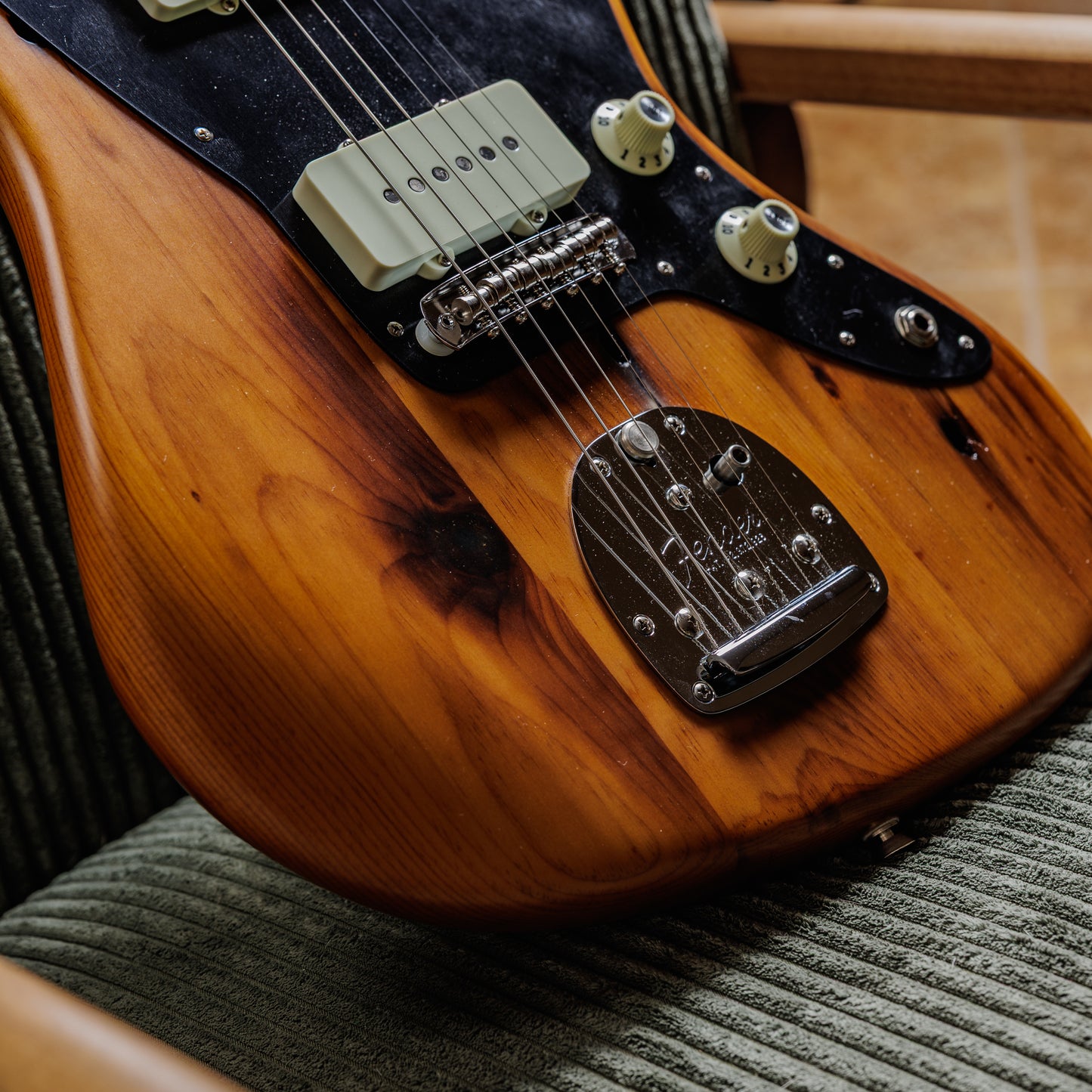 Fender Limited Edition Exotic Collection American Professional Pine Jazzmaster 2017 - Natural