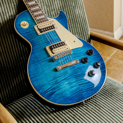 Gibson Les Paul Traditional Pro V 2019 - Present - Ocean Water Perimeter
