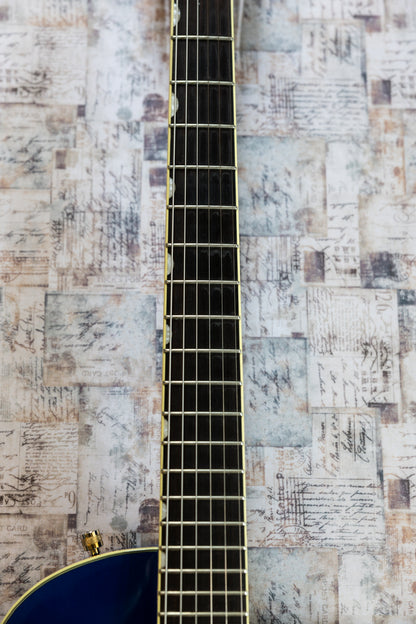 Gretsch G5655TG Electromatic Center Block Jr. Single Cutaway with Gold Hardware 2019 - Present - Azure Metallic