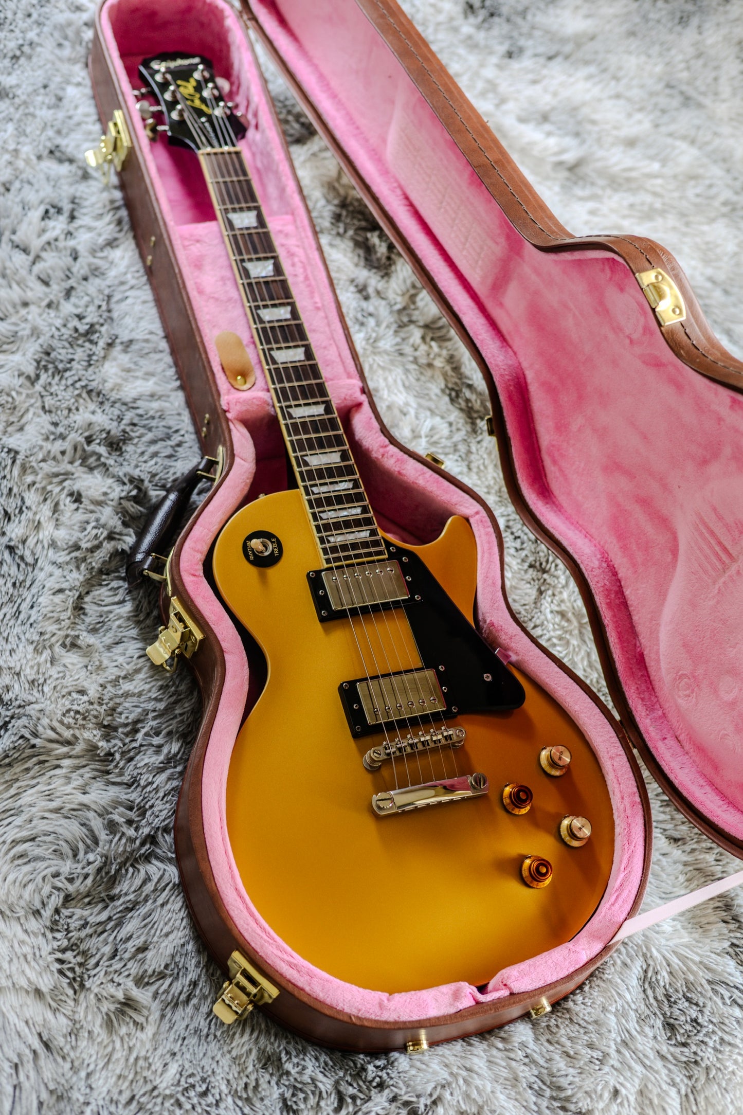 RARE Epiphone Joe Bonamassa Signature Les Paul Standard 2013 - 2019 - Metallic Gold