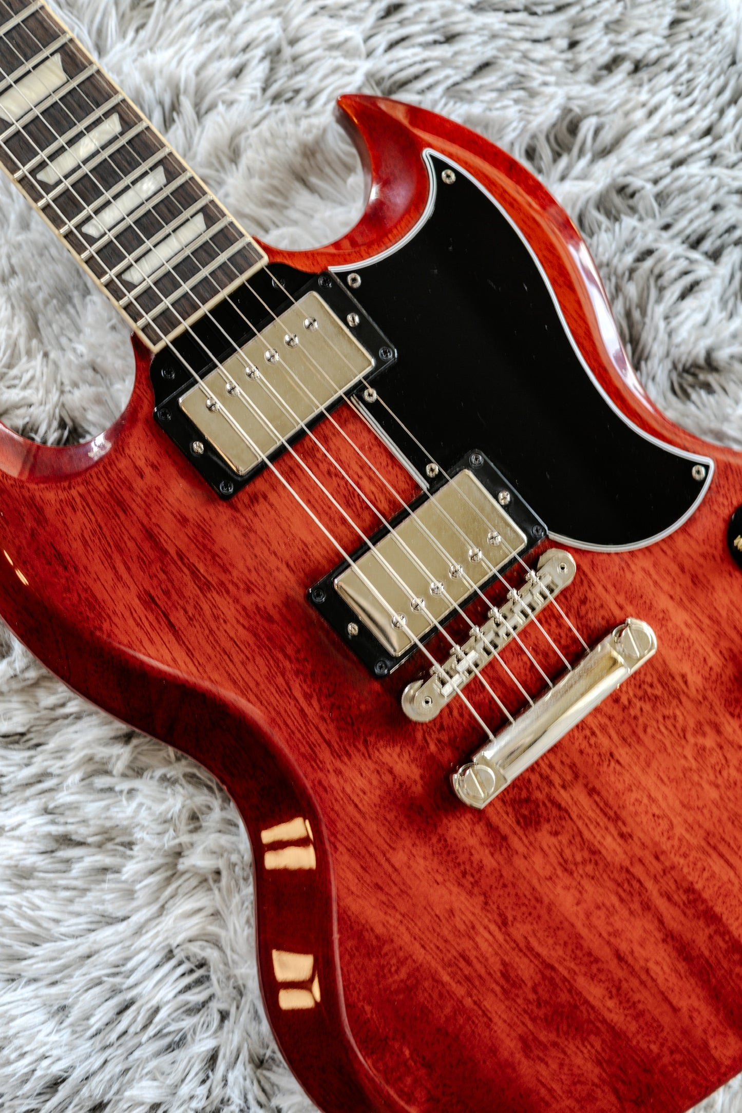STUNNING Gibson SG Standard ’61 – Vintage Cherry, Pro Setup