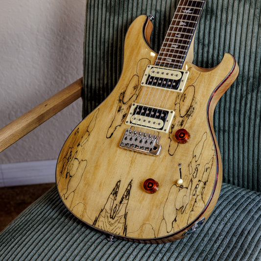 PRS SE Custom 24 Sweetwater Spalted Maple (Matching Headstock, Rare Top)