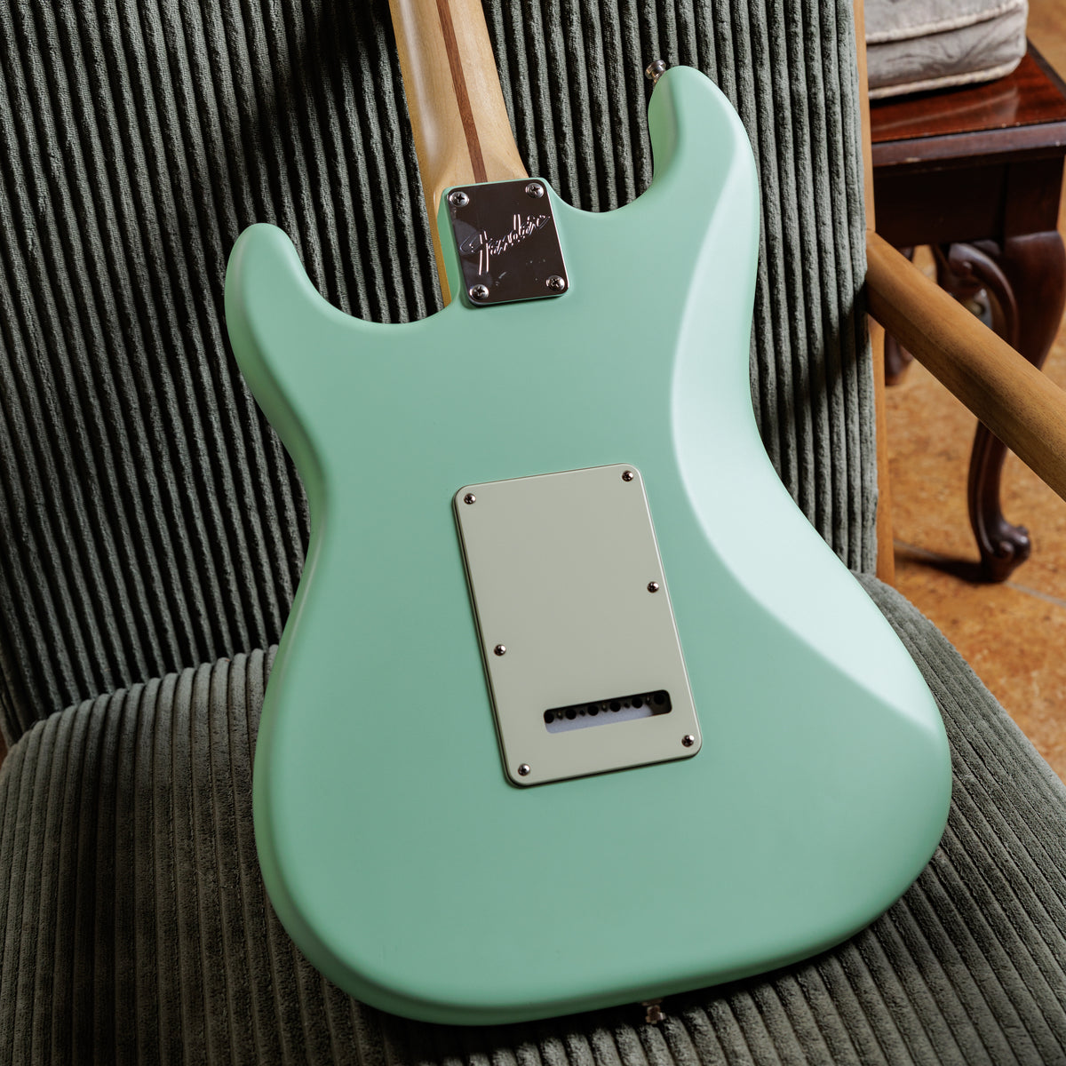Fender American Performer Stratocaster HSS with Maple Fretboard 2022 - Satin Surf Green