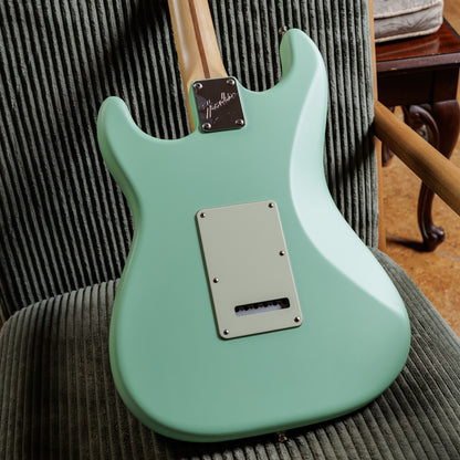 Fender American Performer Stratocaster HSS with Maple Fretboard 2022 - Satin Surf Green