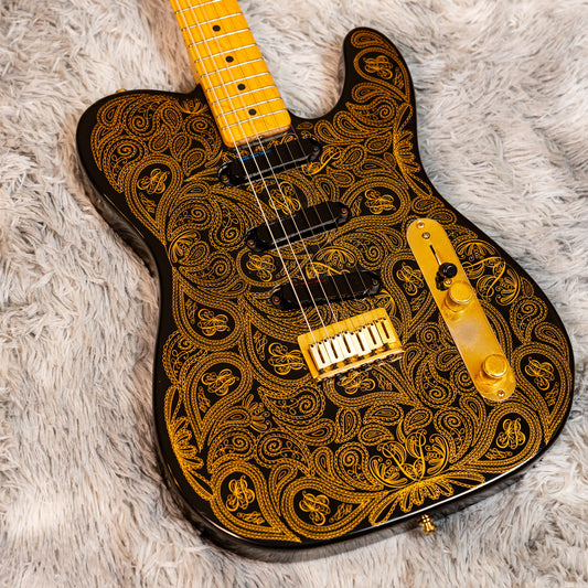 Fender James Burton US Signature Telecaster 1990 - 2006 - Black with Gold Paisley