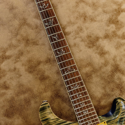 STUNNING PRS 25th Anniversary Custom 24 10-Top 2010 - Faded Whale Blue