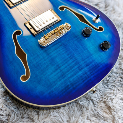 Stunning PRS SE Hollowbody II 2022 - Present - Faded Blue Burst