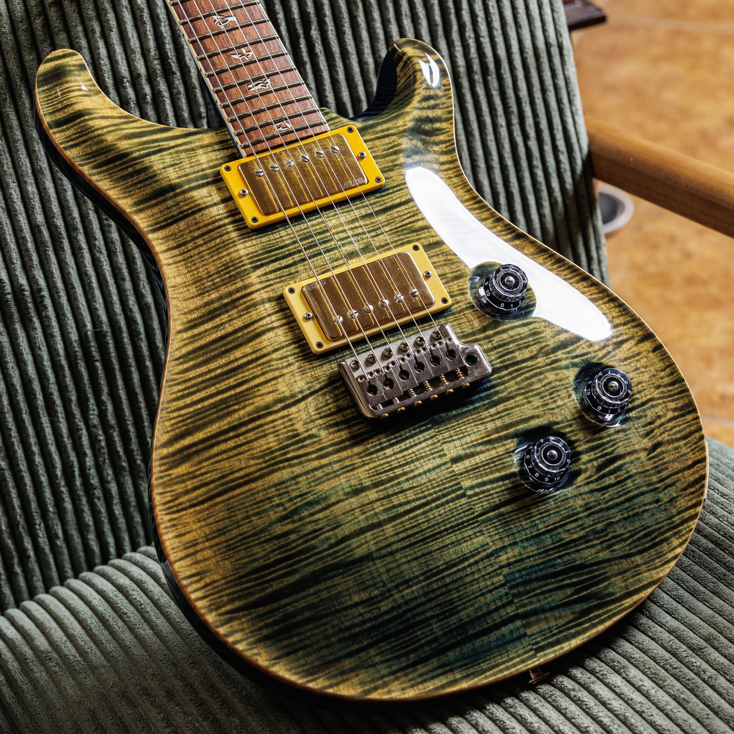 PRS 25th Anniversary Custom 24 10-Top 2010 - Faded Whale Blue
