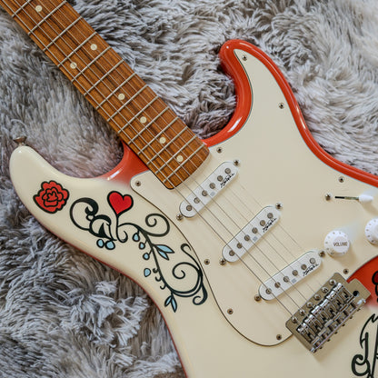 Fender Jimi Hendrix Artist Series Signature Monterey Stratocaster 2017 - 2018 - Monterey Graphic