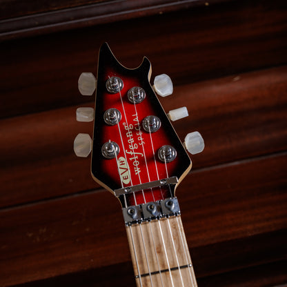 EVH Wolfgang WG Special QM with Birds-Eye Maple Neck 2013 - Sangria