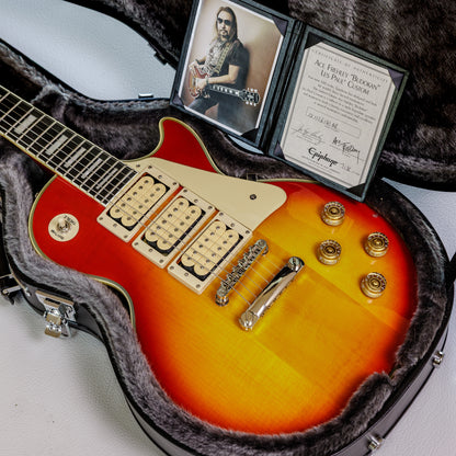 Epiphone Ace Frehley Signature "Budokan" Les Paul Custom 2012 - Faded Cherry Sunburst