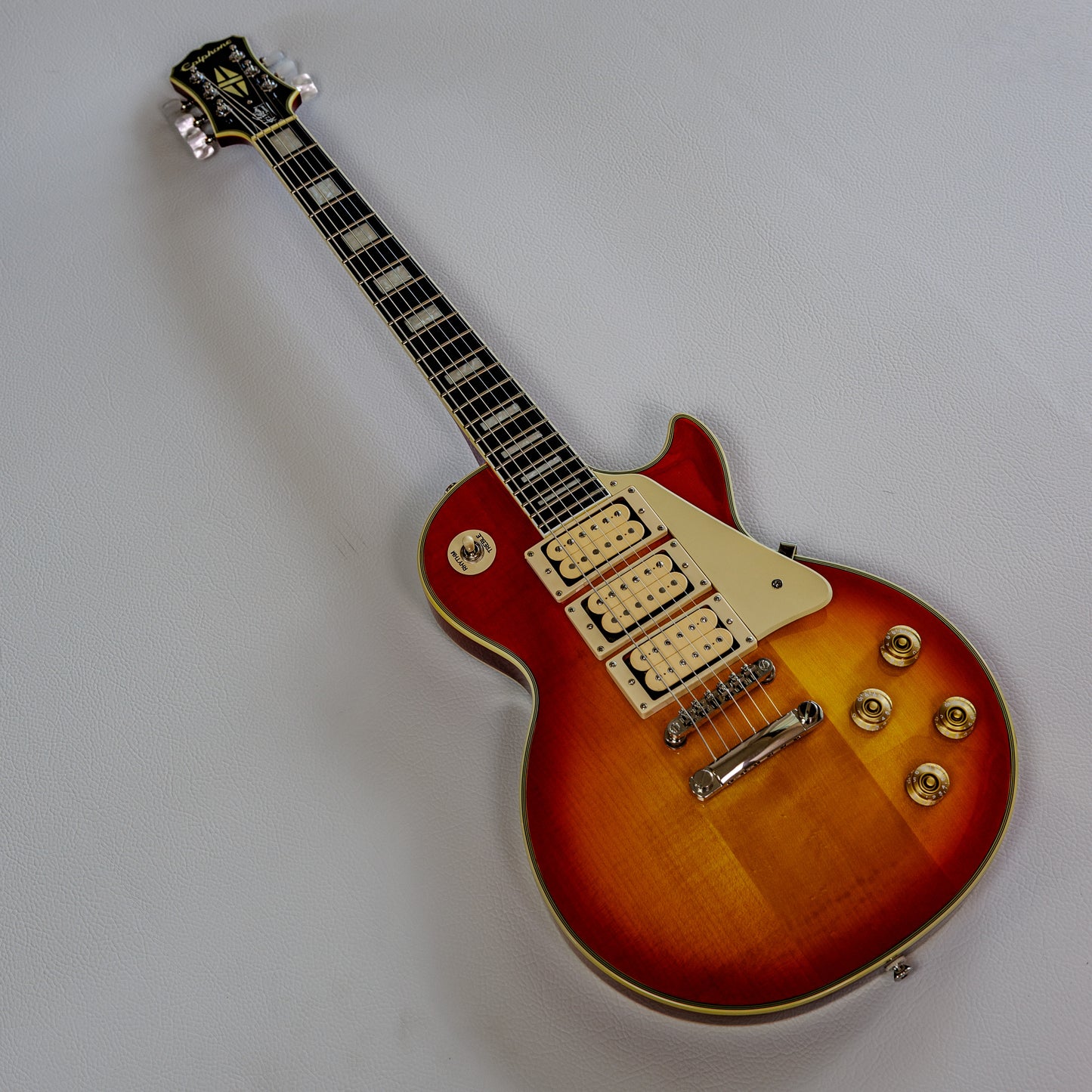 Epiphone Ace Frehley Signature "Budokan" Les Paul Custom 2012 - Faded Cherry Sunburst