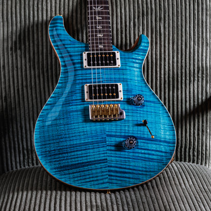 PRS Custom 24 10-Top 2023 - Present - Carroll Blue