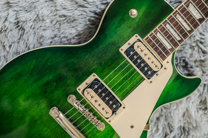 CLEAN Gibson Les Paul Classic T 2017 - Green Ocean Burst