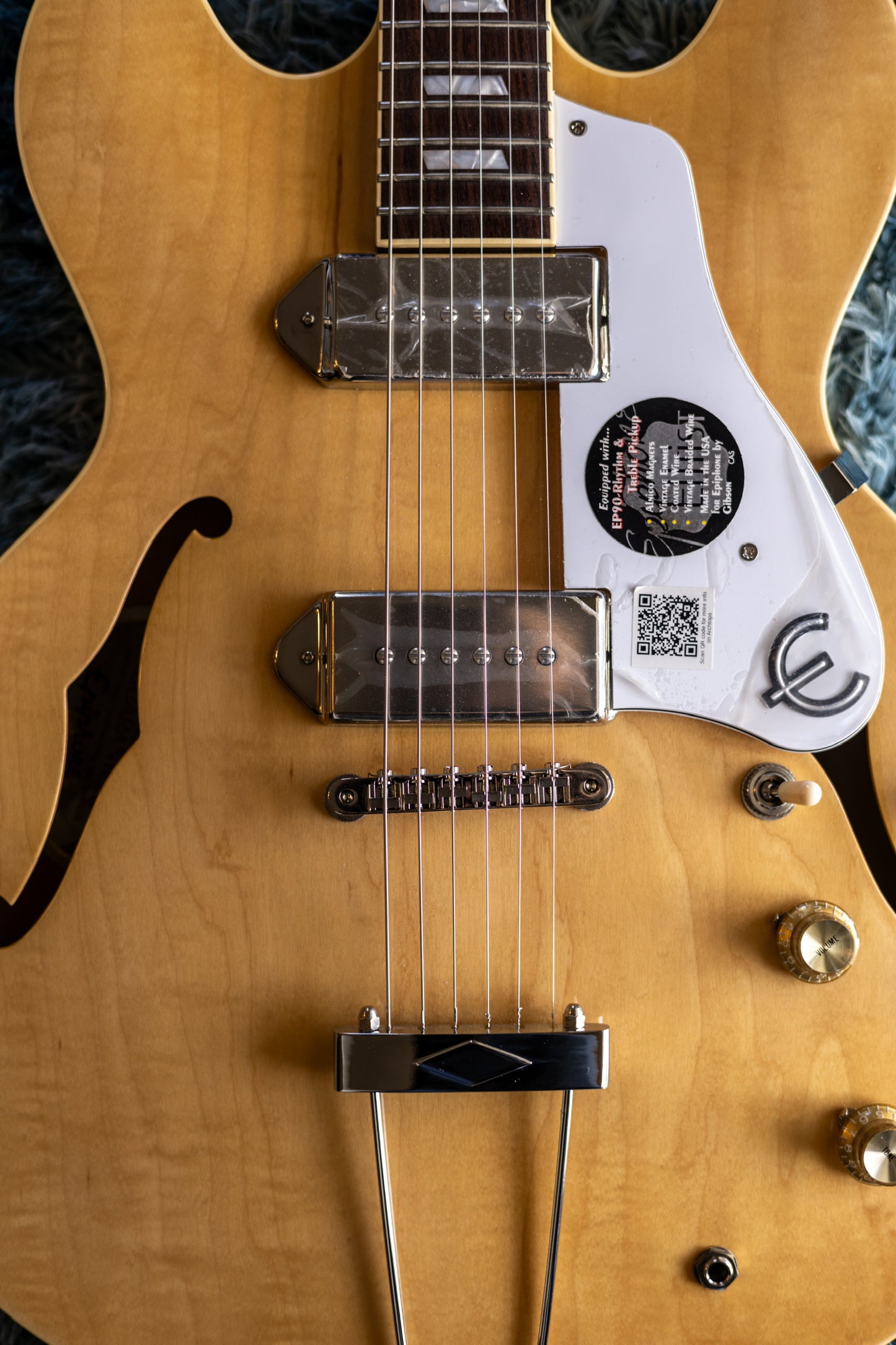 Epiphone Elitist '65 Casino Vintage Outfit 2014 - Natural