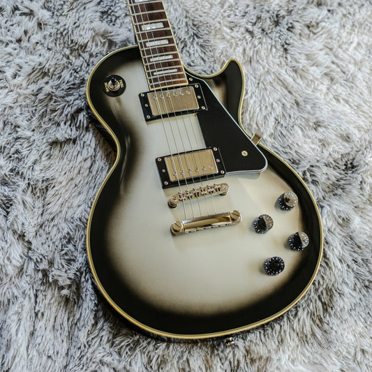CLEAN Epiphone Les Paul Custom - Silverburst