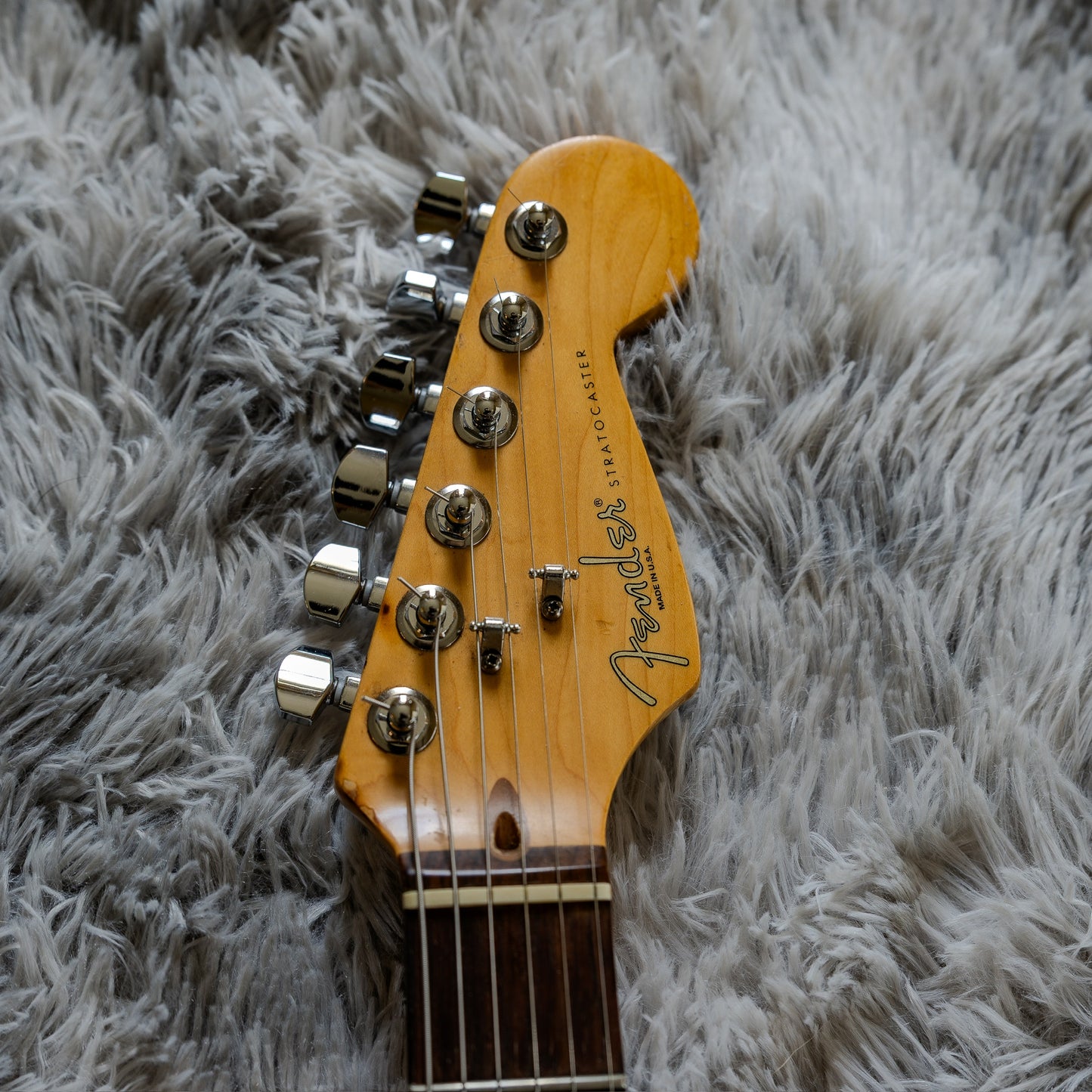 50th Anniversary Fender American Standard Stratocaster with Rosewood Fretboard 1996 - 1998 - Candy Apple Red
