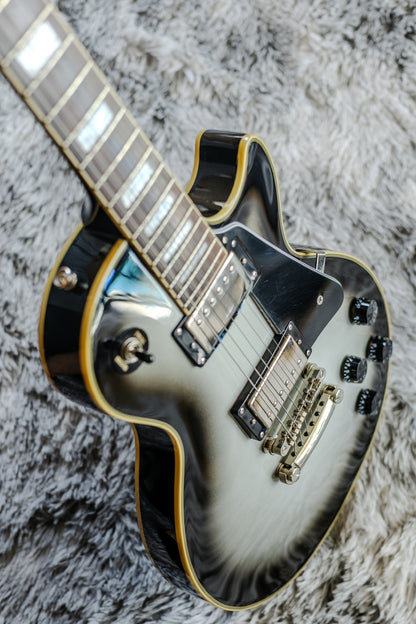 CLEAN Epiphone Les Paul Custom - Silverburst