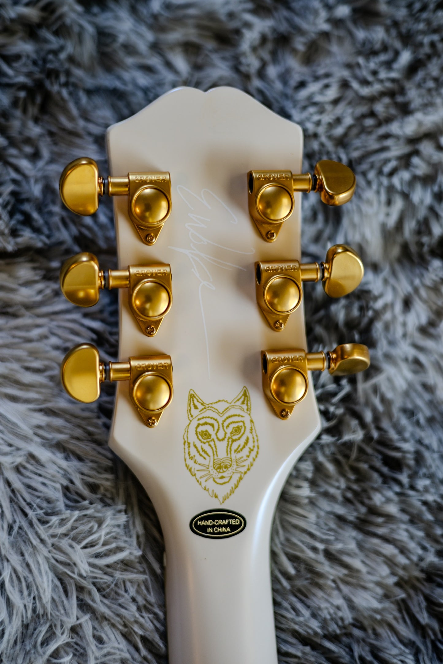 Epiphone Emily Wolfe "White Wolfe" Signature Sheraton 2023 - Present - Aged Bone White