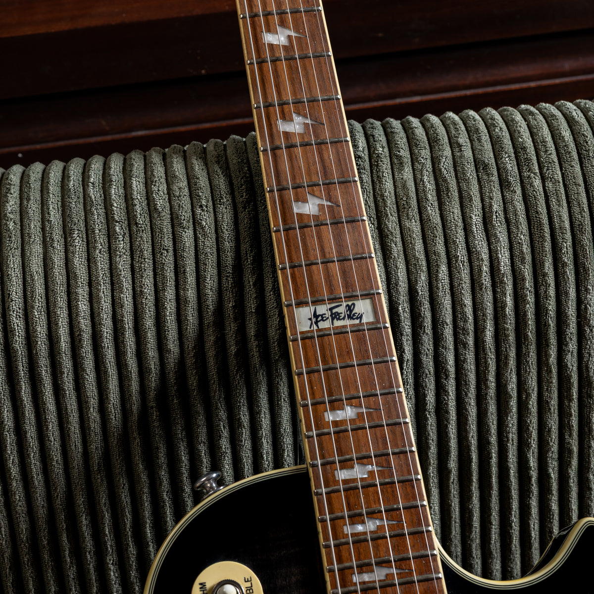Epiphone Ace Frehley Signature Les Paul 2002 - Trans Blackburst