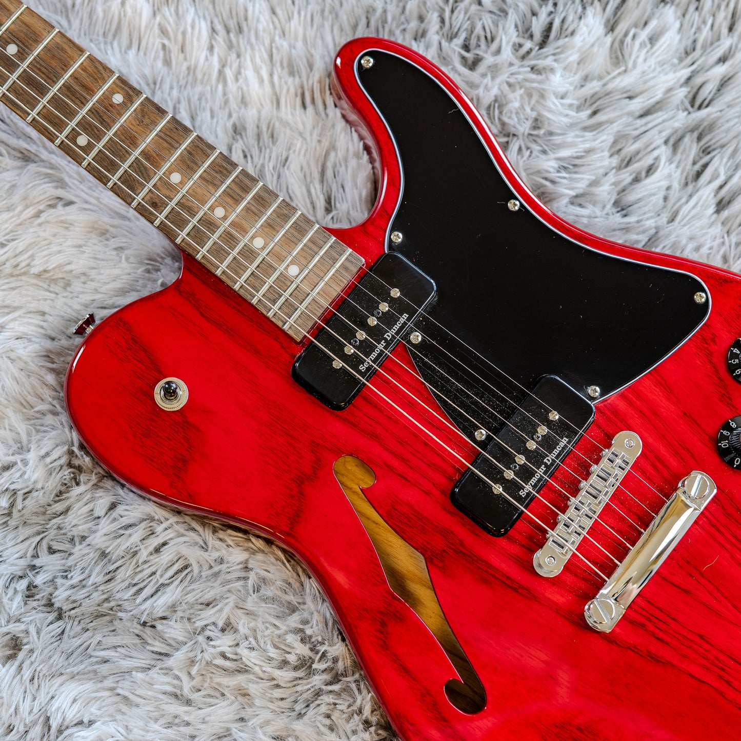 Fender Jim Adkins JA-90 Artist Series Signature Telecaster 2009 - 2019 - Crimson Transparent