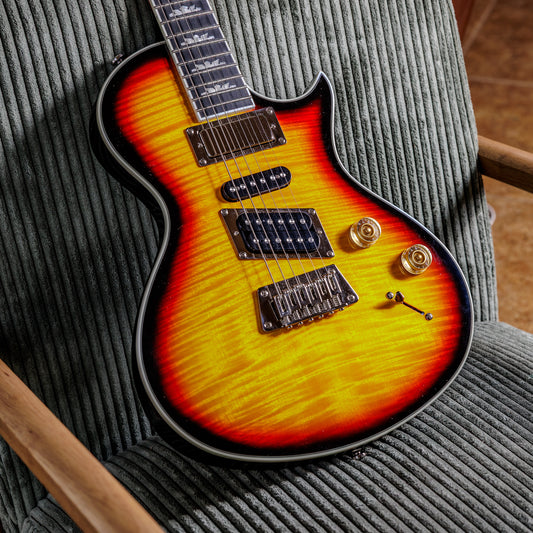 Epiphone Nighthawk Custom Reissue 2010 - 2013 - Fireburst