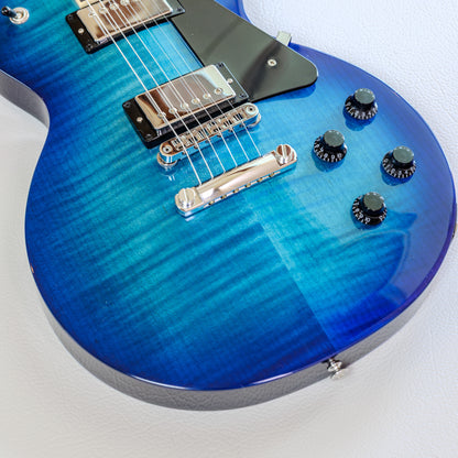 2024 Gibson Les Paul Studio Session – Cobalt Burst w/ Flame Top, Bound Board & OHGB