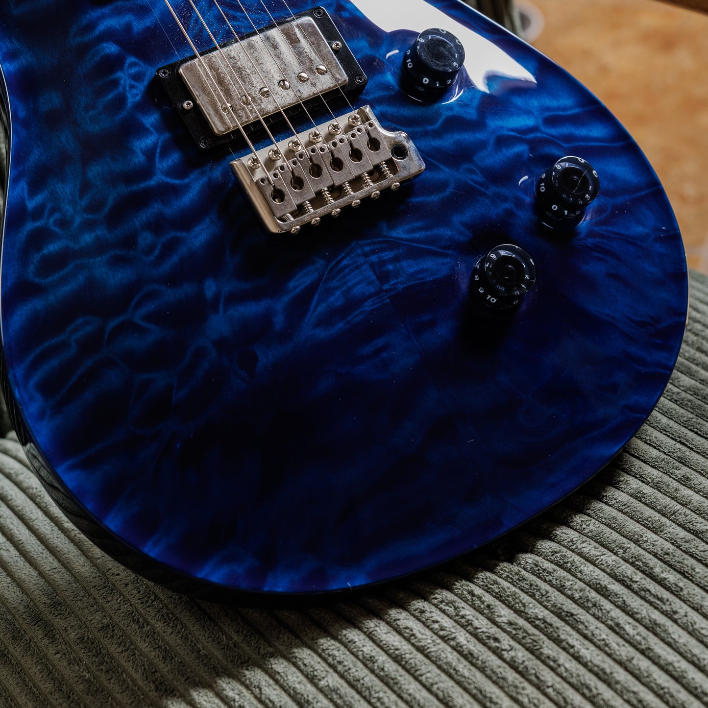 PRS Custom 24 10-Top 1991 - 2010 - Whale Blue