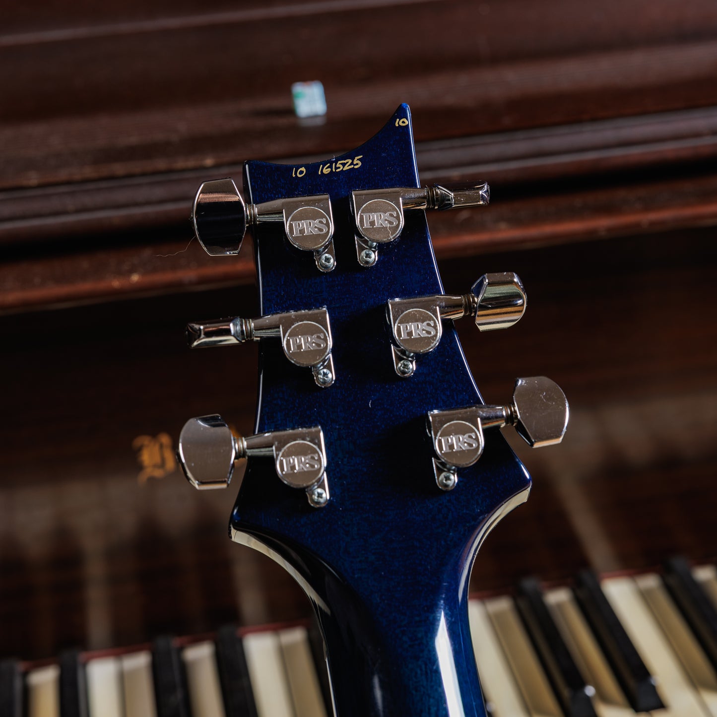 PRS 25th Anniversary Custom 24 10-Top 2010 - Faded Whale Blue
