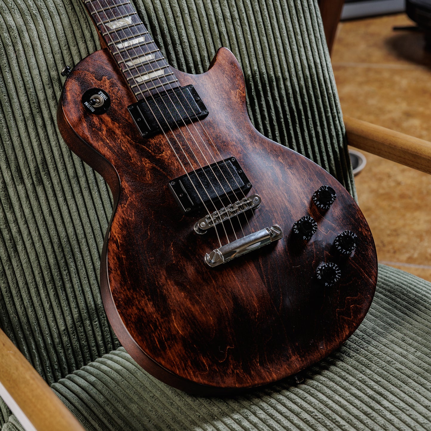 Gibson Les Paul Studio Satin 2013 - Worn Brown